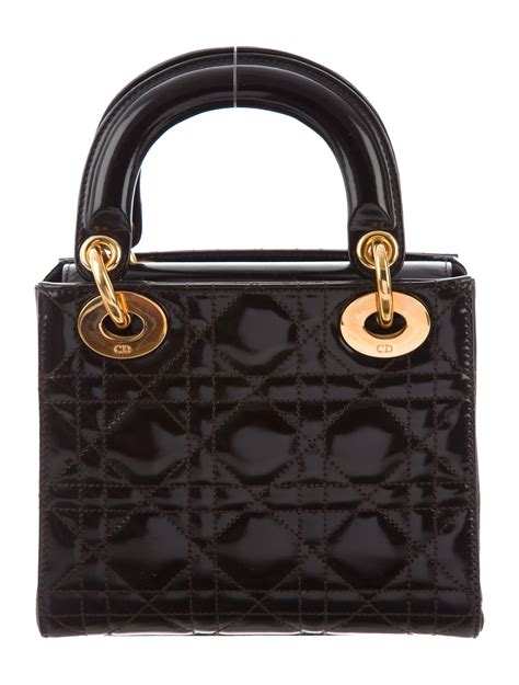 lady dior small vintage gold|mini lady dior bag price.